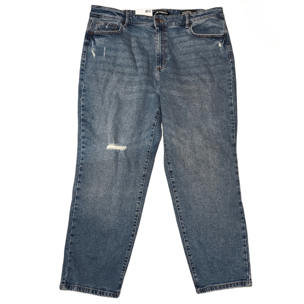 *NWT* Joe Fresh High Rise Straight Jeans, Plus Size 18W - Picture 1 of 7